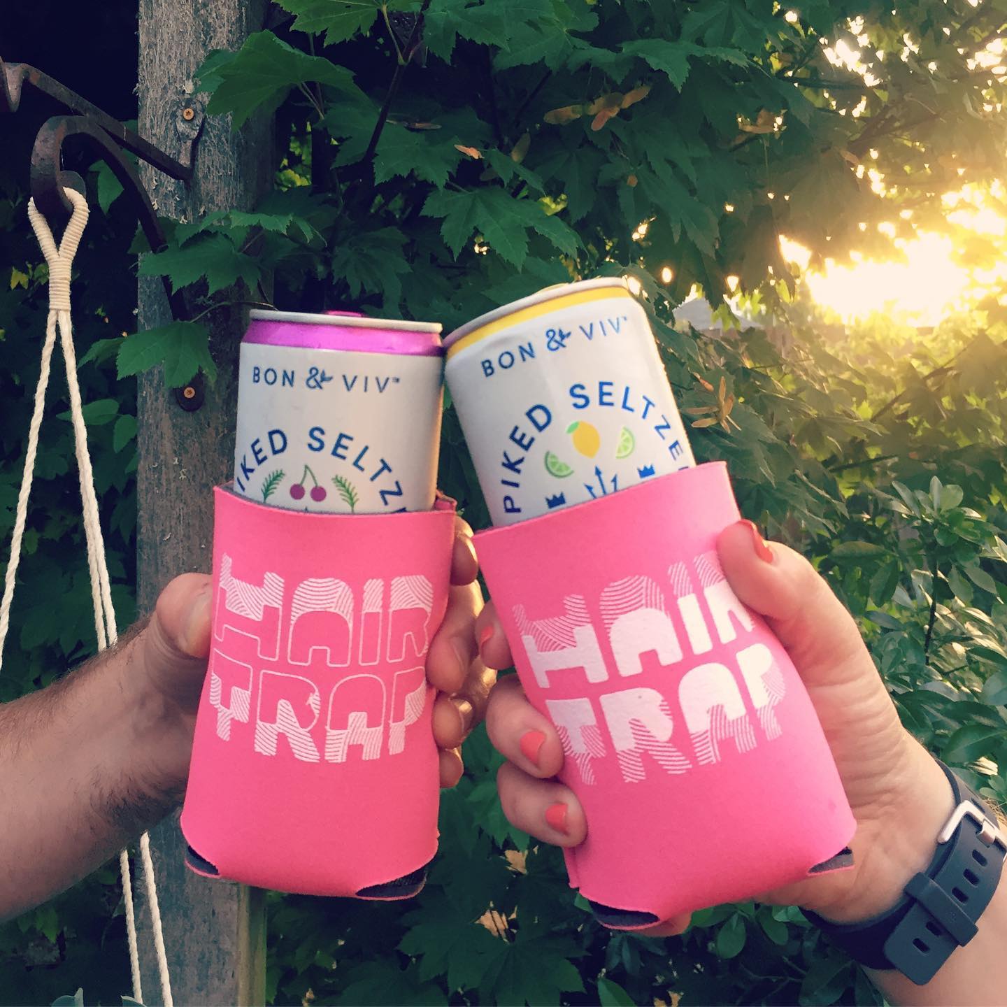 Hair Trap koozies